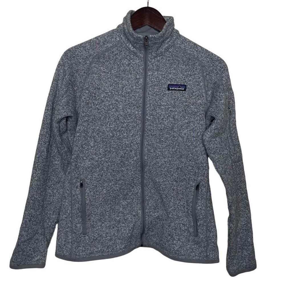 Patagonia Women's Gray Full-Zip Sweater Jacket